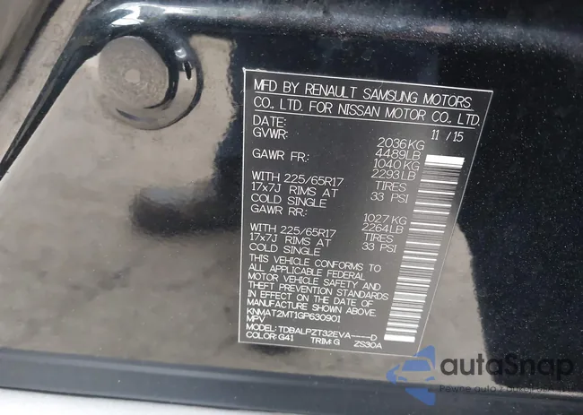 KNMAT2MT1GP630901: 42158576