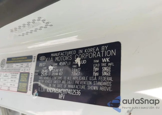 KNDPM3AC3J7402536: 42158127