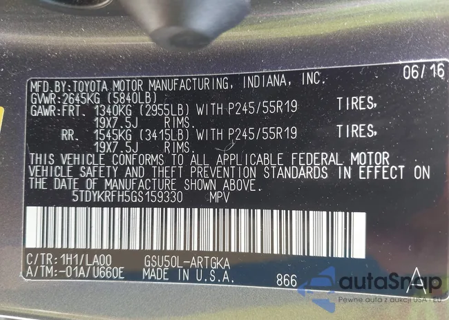 5TDYKRFH5GS159330: 42159720