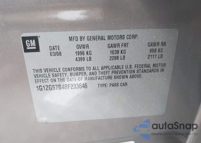 1G1ZG57B48F233646: 42159727