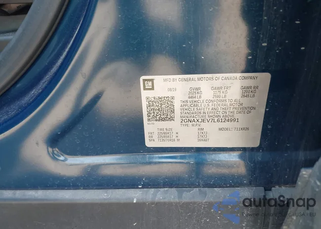 2GNAXJEV7L6124991: 42159986