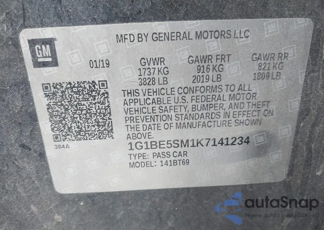 1G1BE5SM1K7141234: 42160715