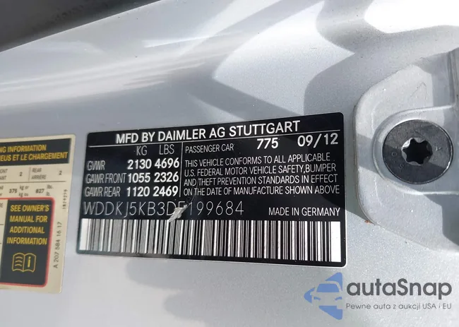 WDDKJ5KB3DF199684: 42160900