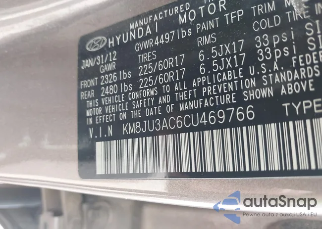 KM8JU3AC6CU469766: 42162071