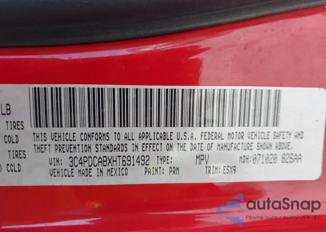 3C4PDCABXHT691492: 42162588