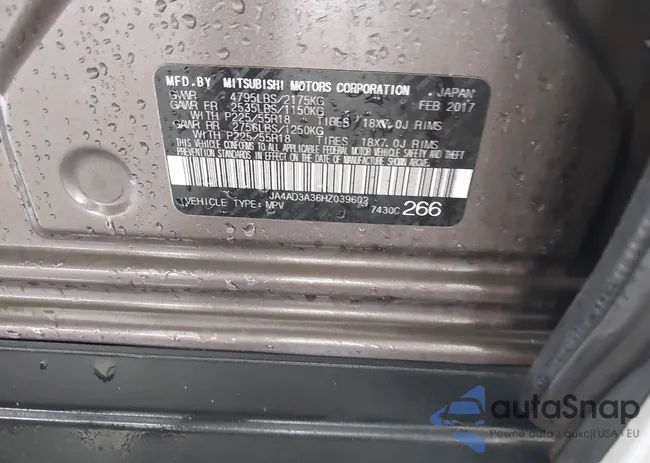 JA4AD3A36HZ039602: 42162647