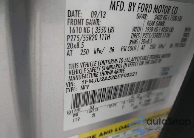 1FMJU2A52EEF05221: 42162773