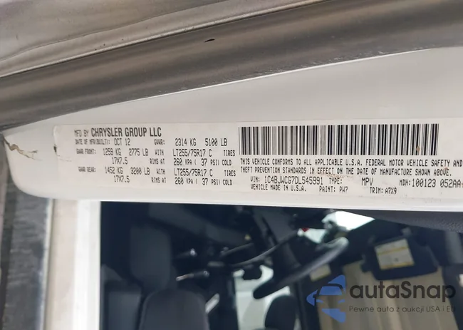 1C4BJWCG7DL545991: 42162963