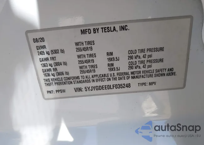 5YJYGDEE0LF035248: 42162191