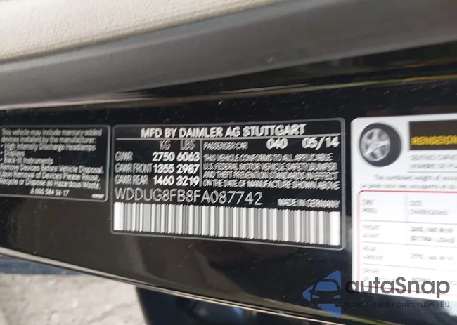 WDDUG8FB8FA087742: 42163538