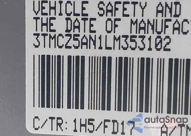 3TMCZ5AN1LM353102: 42163627