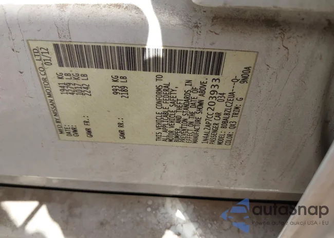 1N4AL2AP7CC203933: 42164922