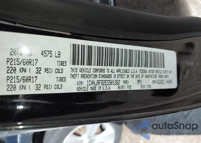 1C4NJRFB2ED501262: 42165657