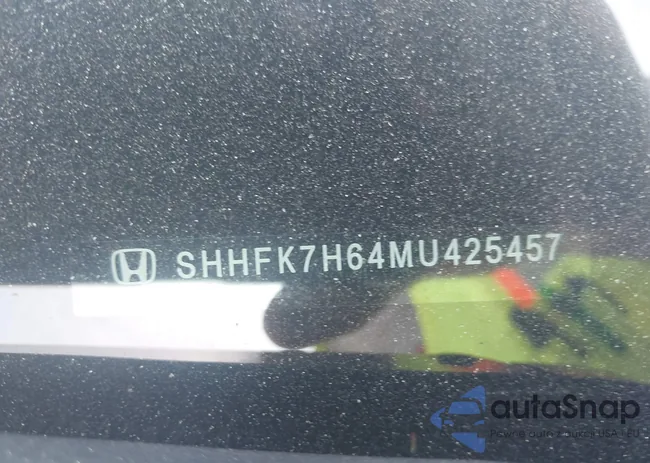 SHHFK7H64MU425457: 42165952