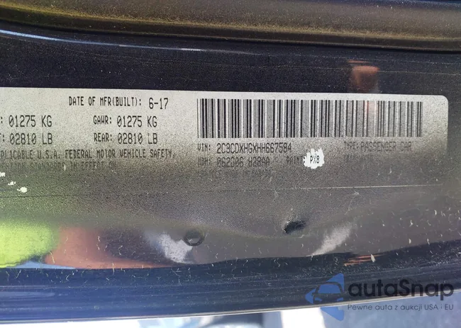 2C3CDXHGXHH667584: 42165979