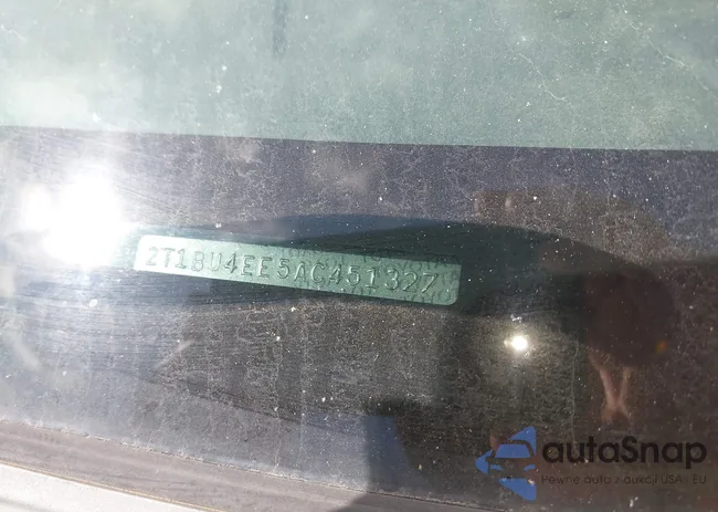 2T1BU4EE5AC451327: 42165134