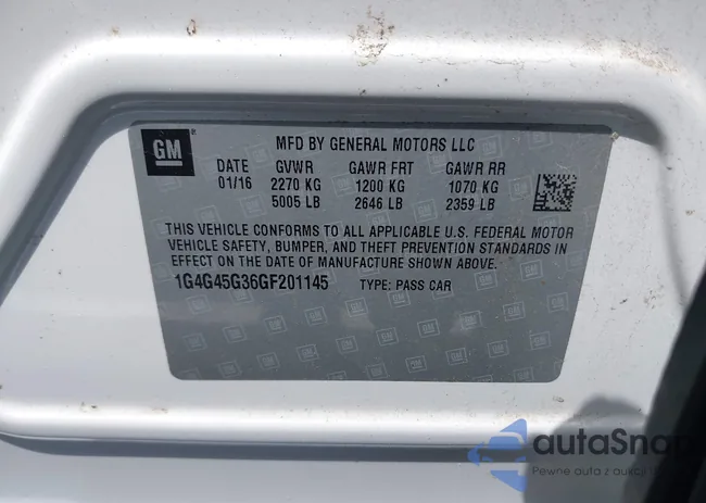 1G4G45G36GF201145: 42167023