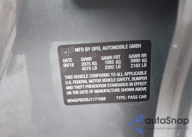 W04GP6SX8J1171088: 42166077