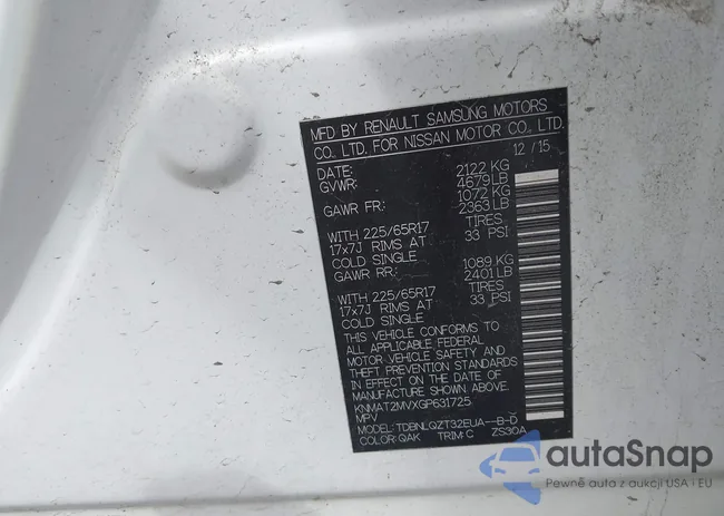 KNMAT2MVXGP631725: 42167551