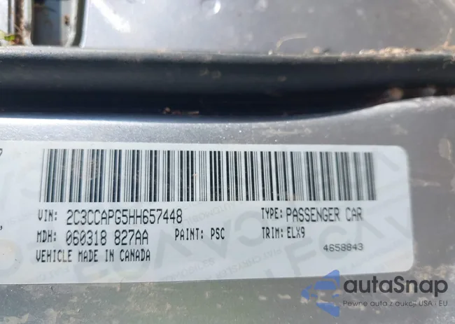 2C3CCAPG5HH657448: 42167889