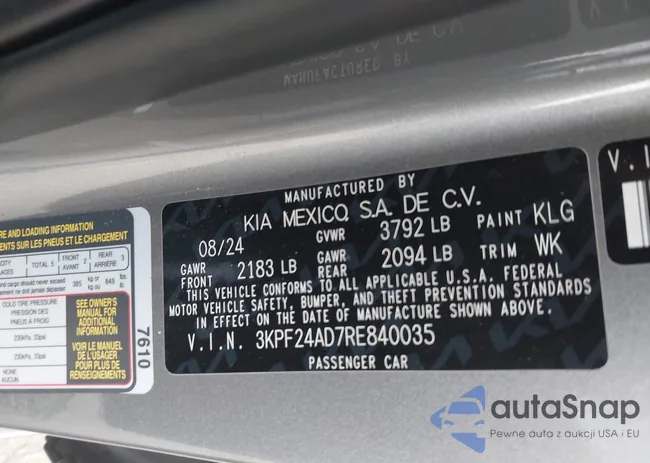 3KPF24AD7RE840035: 42167116