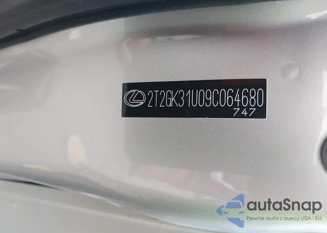 2T2GK31U09C064680: 42169687