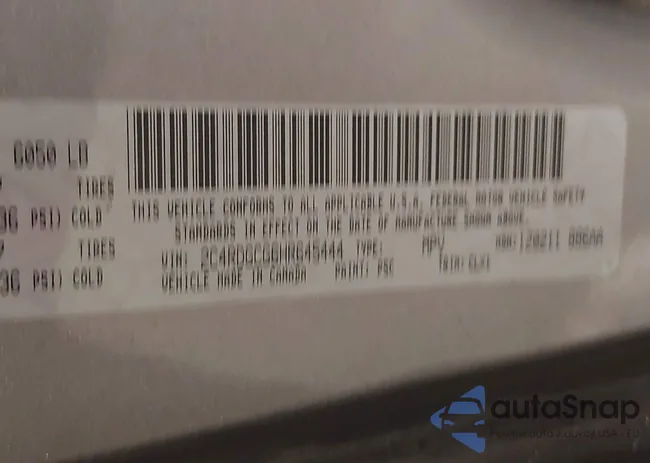 2C4RDGCG6HR645444: 42169727