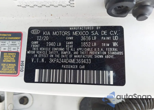 3KPA24AD4ME369433: 42170032