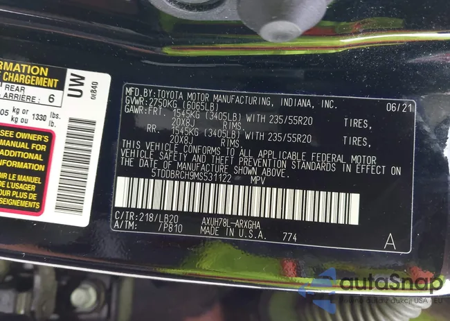 5TDDBRCH9MS531122: 42169354