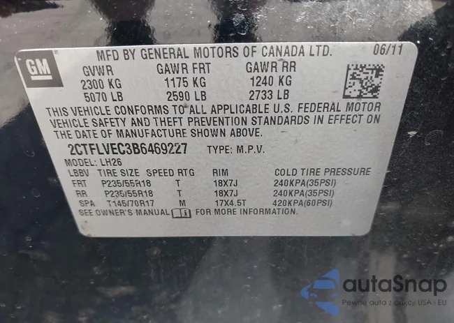 2CTFLVEC3B6469227: 42171040