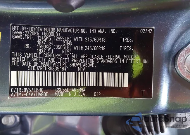 5TDJZRFH8HS391841: 42170249