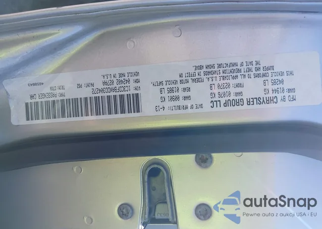 1C3CDFBAXDD304272: 42172013