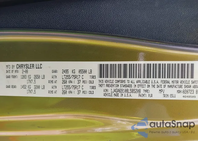 1J4GA69108L585208: 42172019