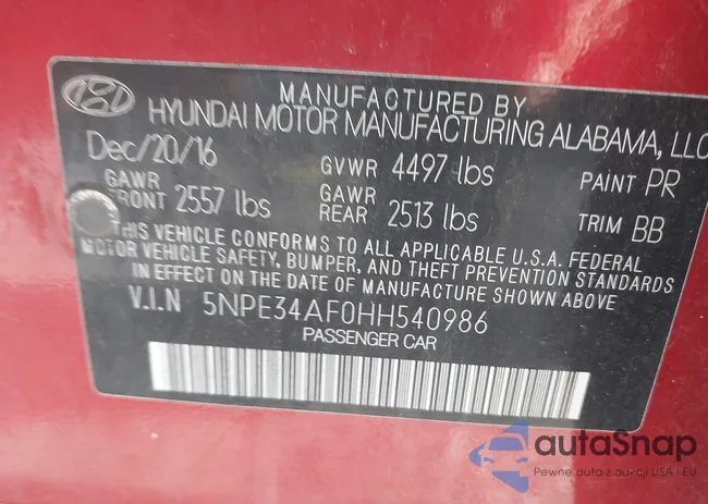 5NPE34AF0HH540986: 42171133