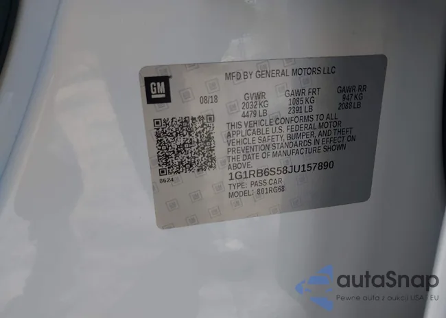 1G1RB6S58JU157890: 42172896