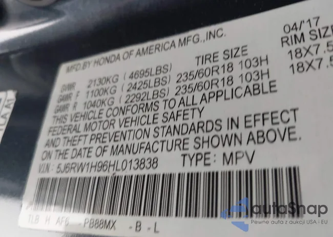 5J6RW1H96HL013838: 42173073