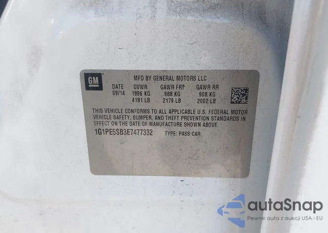 1G1PE5SB3E7477332: 42173485