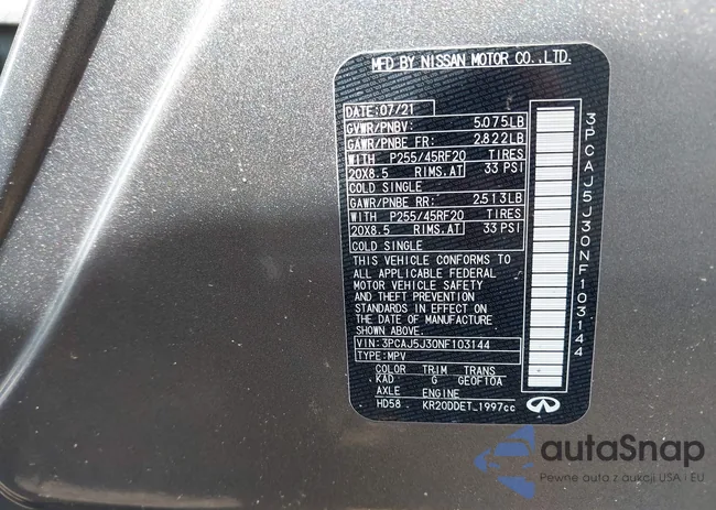 3PCAJ5J30NF103144: 42173500