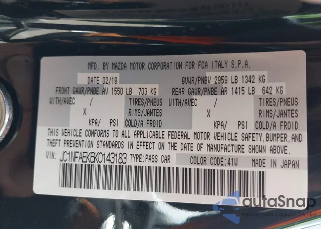 JC1NFAEK6K0143183: 42173832