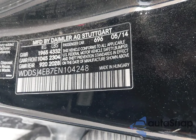 WDDSJ4EB7EN104248: 42174735