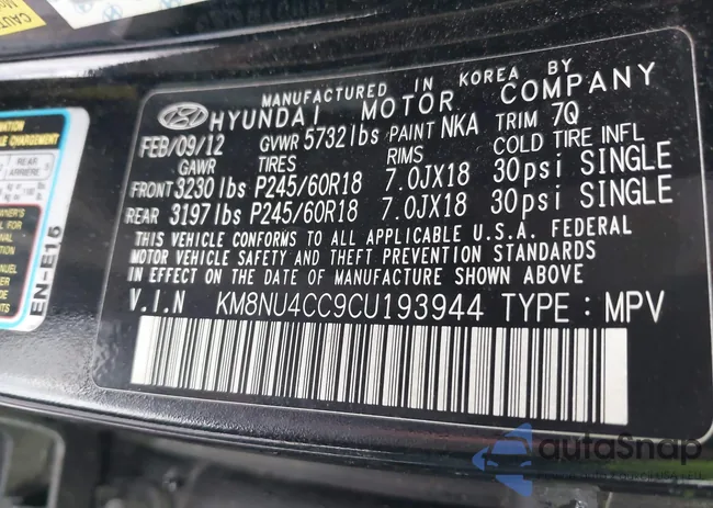 KM8NU4CC9CU193944: 42175764