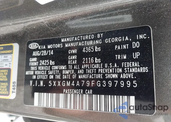 5XXGM4A79FG397995: 42175785