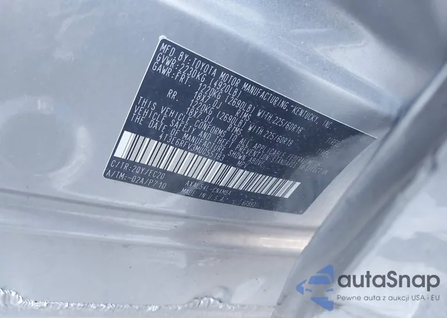 4T3E6RFV3MU055183: 42175980