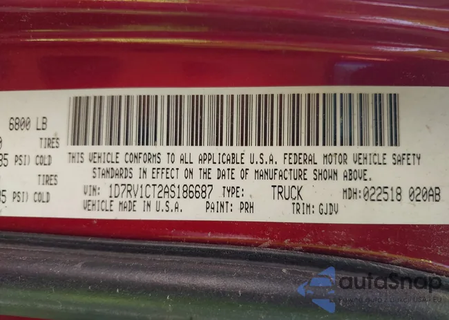 1D7RV1CT2AS186687: 42176465