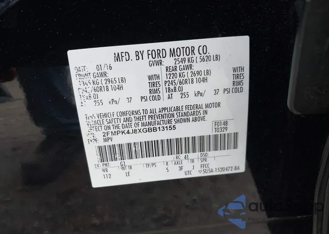 2FMPK4J8XGBB13155: 42176708