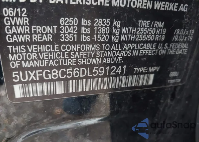 5UXFG8C56DL591241: 42176792