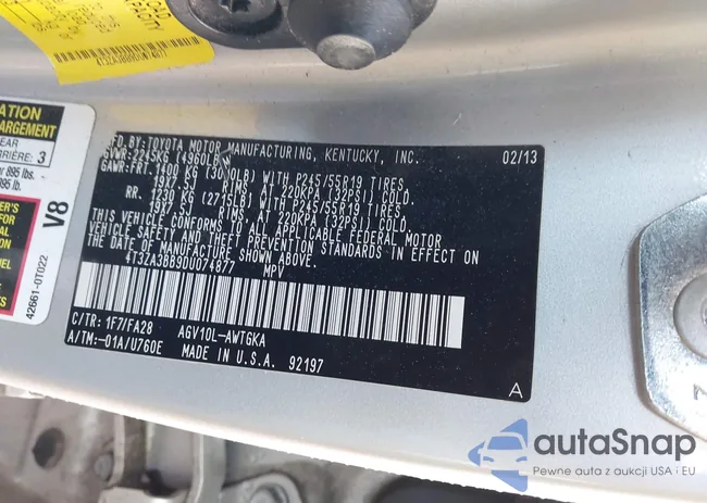 4T3ZA3BB9DU074877: 42176801