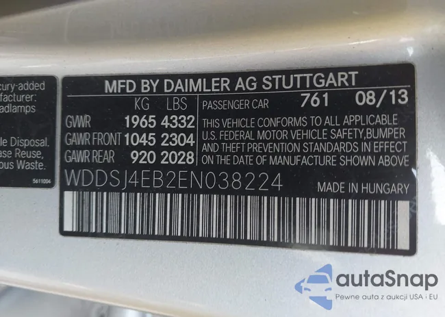 WDDSJ4EB2EN038224: 42176848