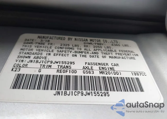 JN1BJ1CP9JW155295: 42176126