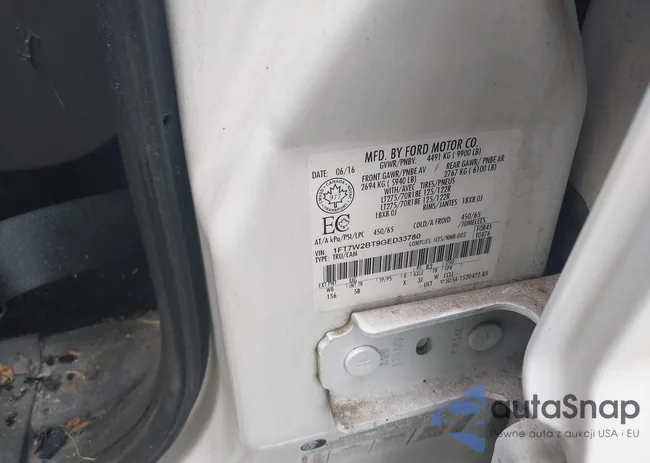 1FT7W2BT9GED33780: 42177959